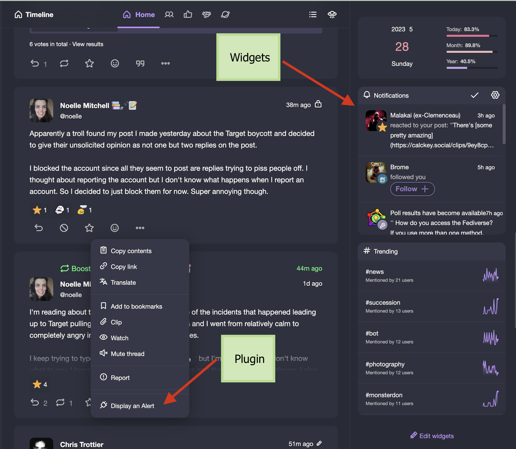 Firefish Widgets and Plugins