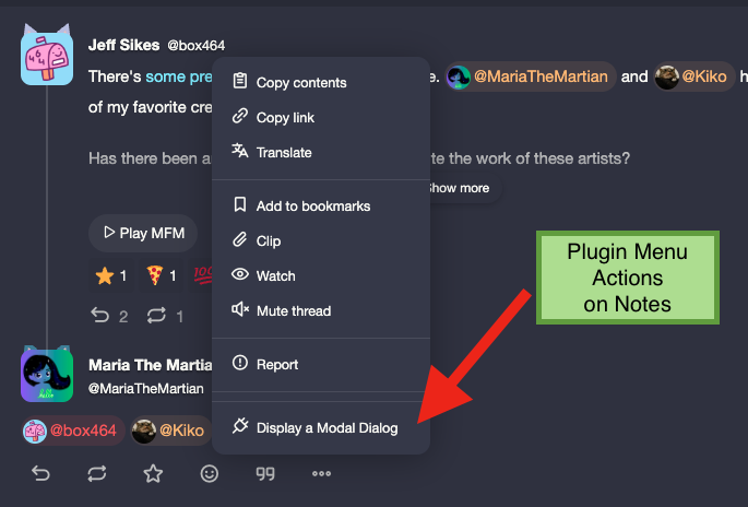Your new action item