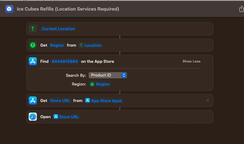 Obtaining the Location for the Shortcut
